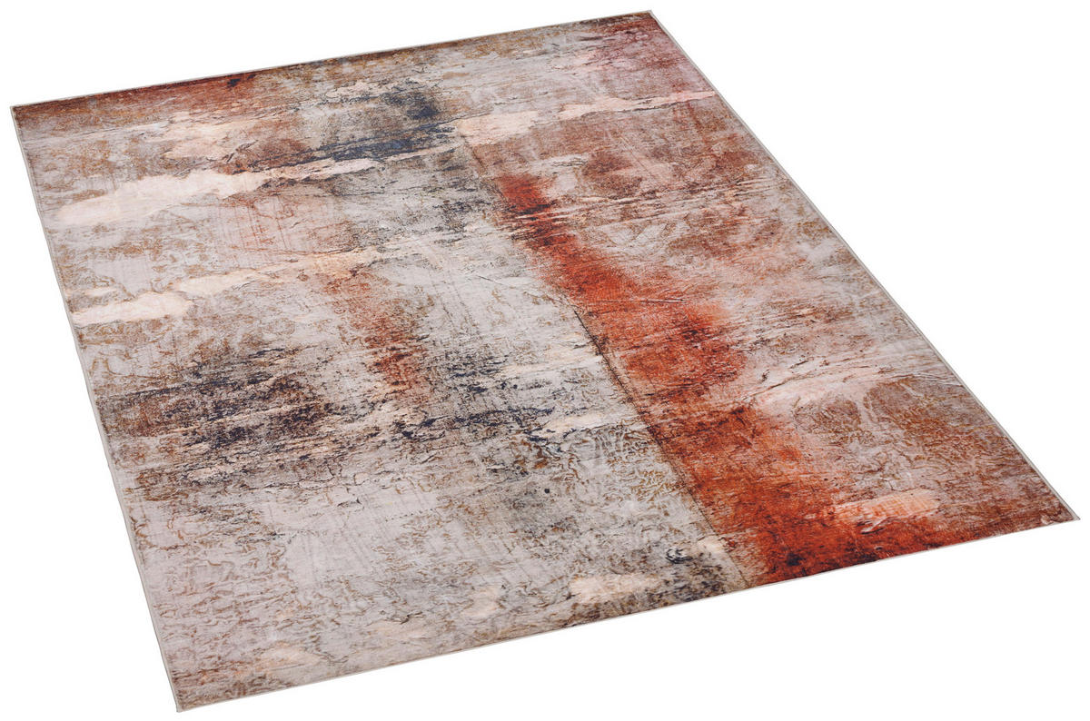 Webteppich Swing rost-grau B/L: ca. 120x160 cm Swing - rost-grau (120,00/160,00cm)