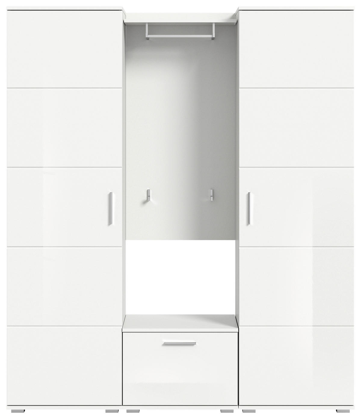 Garderobe PREGO B/H/T: ca. 165x191x37 cm PREGO - (165,00/191,00/37,00cm) - xonox.home