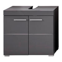 Waschbeckenunterschrank Amanda B/H/T: ca. 60x56x34 cm Amanda - grau (60,00/56,00/34,00cm)