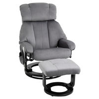 HOMCOM Massagestuhl grau B/H/L: ca. 80x76x102 cm Massagestuhl - grau (102,00/80,00/76,00cm) - HOMCOM