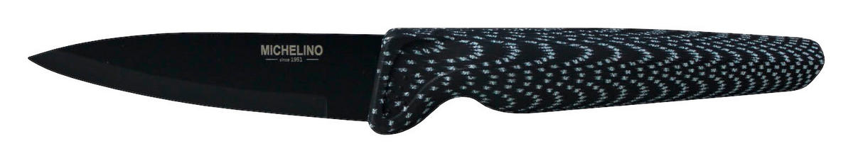 MICHELINO Messerset schwarz Edelstahl 6 tlg. Messerblock_Michelino_6tlg. - schwarz - MICHELINO