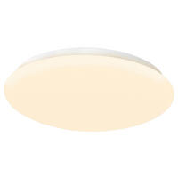 Näve Leuchten LED-Deckenleuchte weiß Kunststoff Metall B/H/T/D: ca. 28x6,5x28x28 cm MESA - weiß (28,00/6,50/28,00cm) - Näve Leuchten