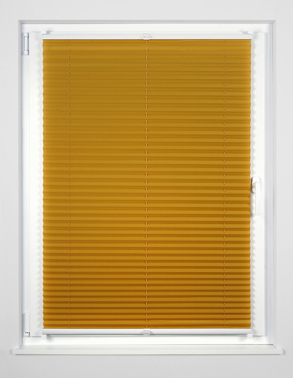 Hochwertiges Klemmplissee gold B/L: ca. 50x130 cm Hochwertiges_Klemmplissee_Free - gold/ocker (50,00/130,00cm)