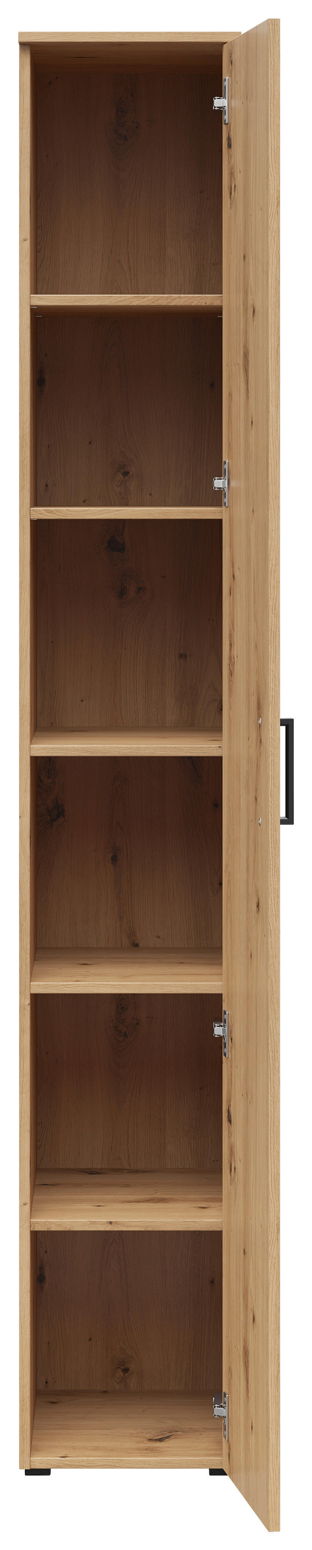 Schrank Multi-Stauraum Typ 8 Eiche Artisan Nachbildung B/H/T: ca. 30x195x40 cm Multi-Stauraum Typ 8 - Eiche (30,00/195,00/40,00cm)