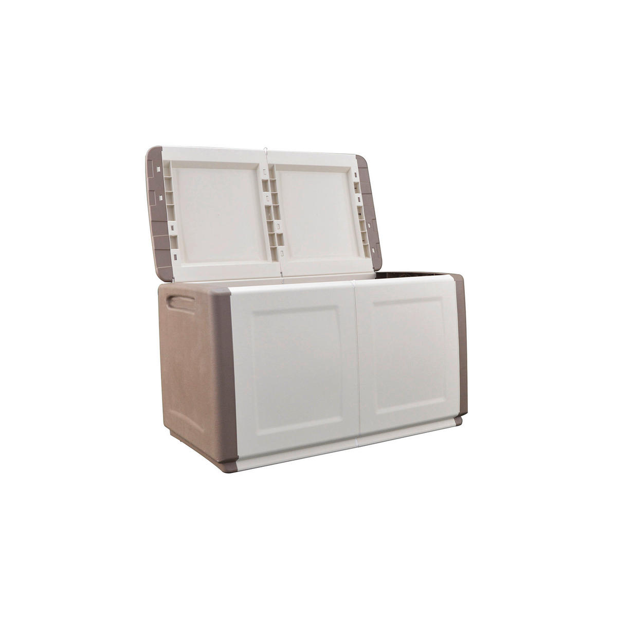 Artplast Multibox Cubo braun B/H/L: ca. 53x57x96 cm Cubo - braun/beige (96,00/53,00/57,00cm) - ArtPlast