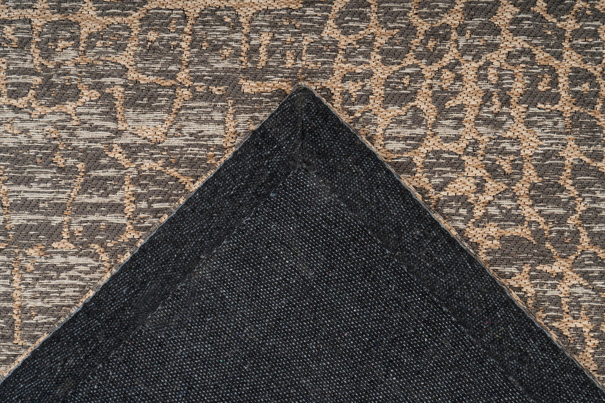 Kayoom Flachflorteppich Davis 325 beige B/H/L: ca. 120x1,2x170 cm Davis 325 - beige (170,00/120,00/1,20cm) - Kayoom