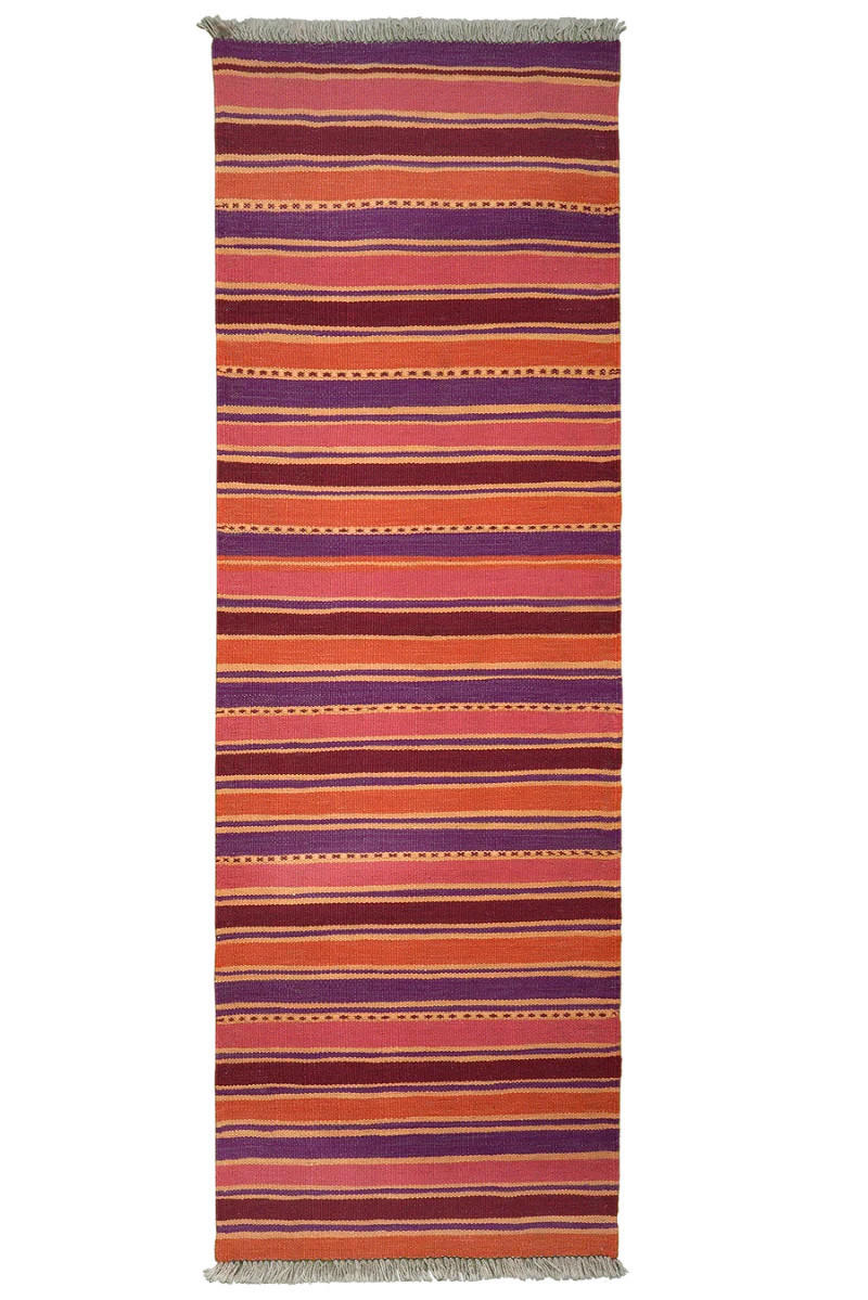 PersaTepp Teppich Kelim Gashgai multicolor B/L: ca. 63x195 cm Kelim Gashgai - multicolor (63,00/195,00cm) - PersaTepp