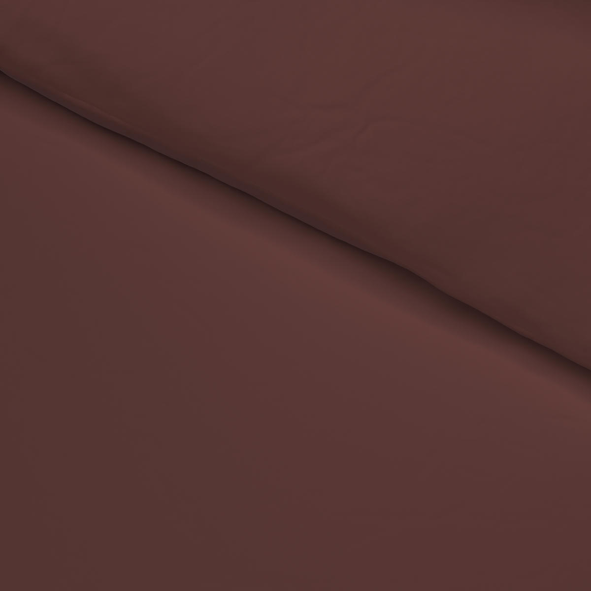 Baumwoll Bettwäsche Renforce Bettwäsche_Renforce Uni 135x200cm - mahagoni (135,00/200,00cm)