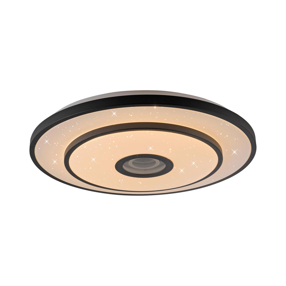 Just Light LED-Deckenleuchte schwarz H/D: ca. 7,5x50 cm LED-Deckenleuchte_Turanus - schwarz (50,00/7,50cm) - Just Light