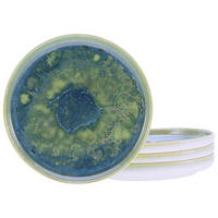 CreaTable Teller Yuki multicolor Steinzeug D: ca. 17,5 cm Yuki - multicolor (17,50cm) - CreaTable