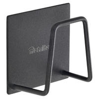 Metaltex Haushaltshelfer schwarz Stahl B/H/L: ca. 8,5x17x3,3 cm Schwammhalterung - schwarz (3,30/8,50/17,00cm) - Metaltex