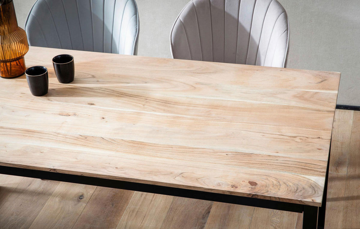 Esstisch B/H/T: ca. 140x76x80 cm Esszimmertisch - (140,00/76,00/80,00cm) - Wohnling