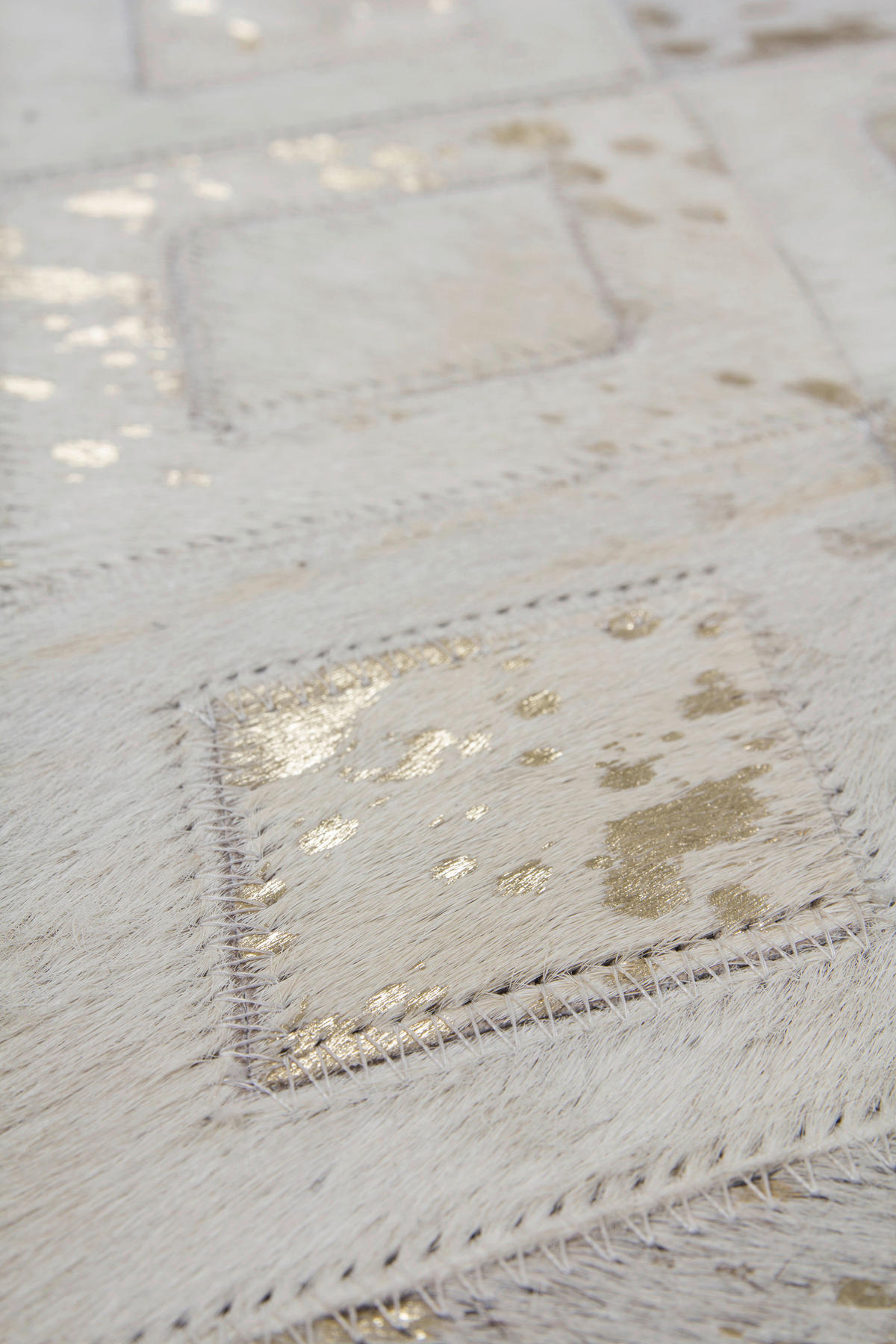 360Living Teppich Dazzle elfenbein B/L: ca. 80x150 cm Dazzle - gold/elfenbein (80,00/150,00cm) - 360Living
