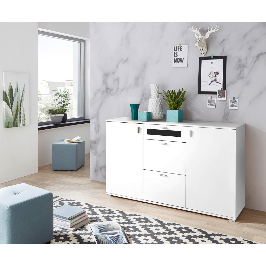 Thumbnail - Sideboard Easy weiß B/H/T: ca. 144x86x40 cm