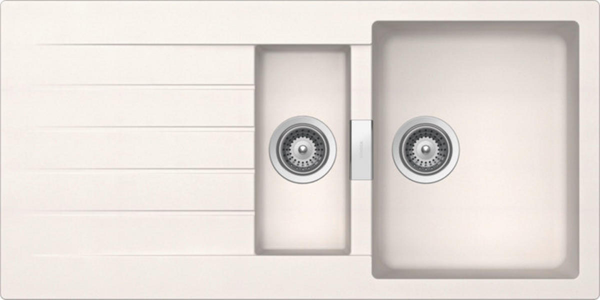 SCHOCK Einbauspüle Signus D-150 Cristadur B/H/T: ca. 100x20x50 cm Signus D-150 - (100,00/20,00/50,00cm) - SCHOCK