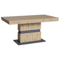 Tisch MATTHEW Eiche Nachbildung anthrazit B/H/T: ca. 160x75x90 cm MATTHEW - Eiche/anthrazit (160,00/75,00/90,00cm) - byLIVING