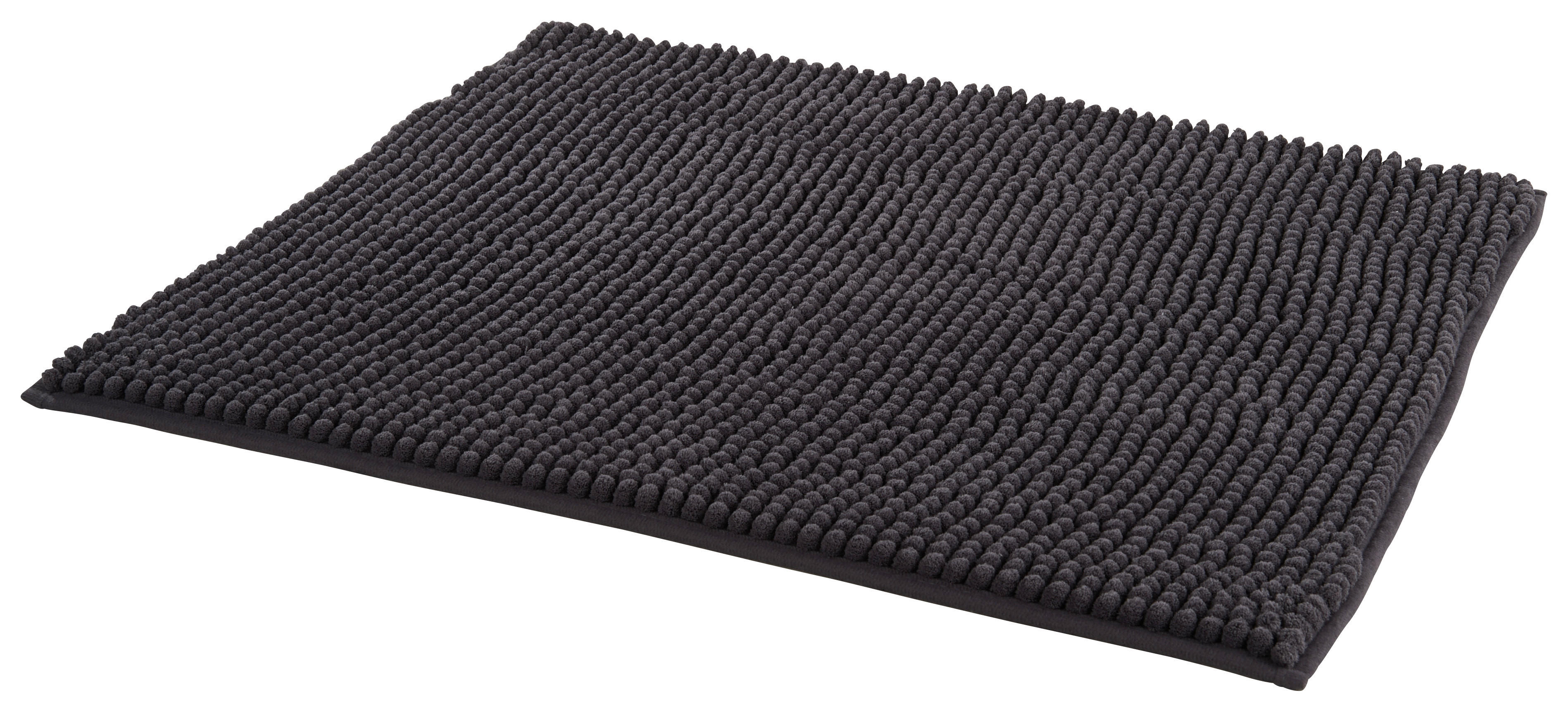 Badematte Chenille Chenille - anthrazit (60,00/50,00cm) - Tuffi
