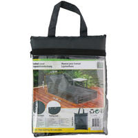 Kinzo Gartenmöbel-Abdeckung anthrazit Polyester B/H/T: ca. 202x74x67 cm Gartenmöbel-Abdeckung - anthrazit (202,00/74,00/67,00cm) - Kinzo