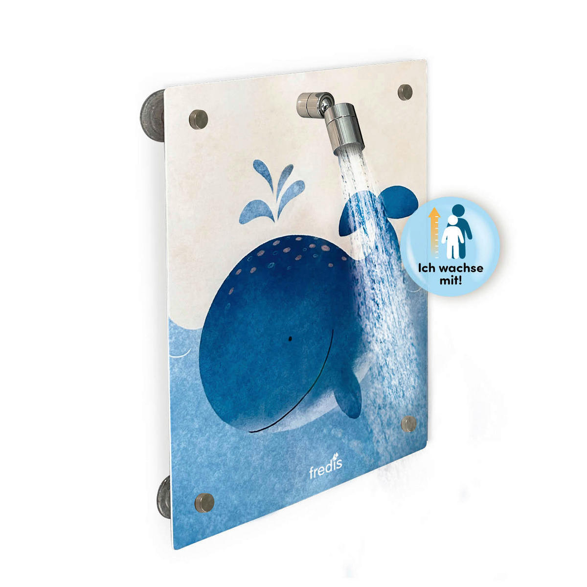 Kinderdusche weiß Kinderdusche_Wal_fredis - blau/weiß (30,00/10,00/40,00cm) - fredis