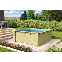 Karibu Pool Skipper B/H/T: ca. 220x78x220 cm Skipper - (220,00/78,00/220,00cm) - Karibu