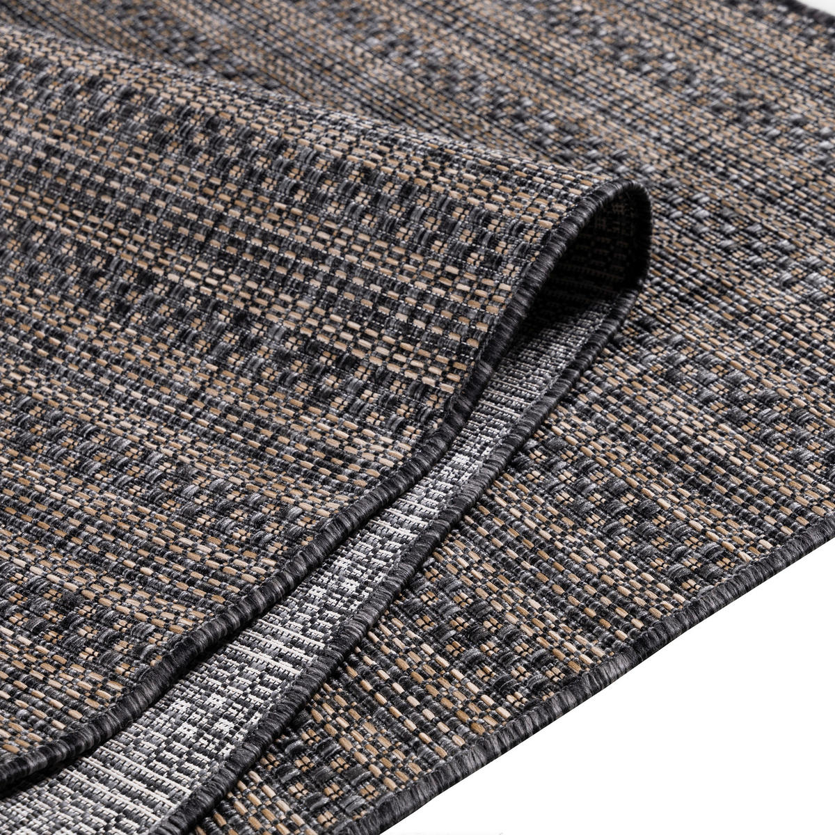 Ayyildiz Teppich ZAGORA schwarz B/L: ca. 80x150 cm ZAGORA - schwarz (80,00/150,00cm) - Ayyildiz