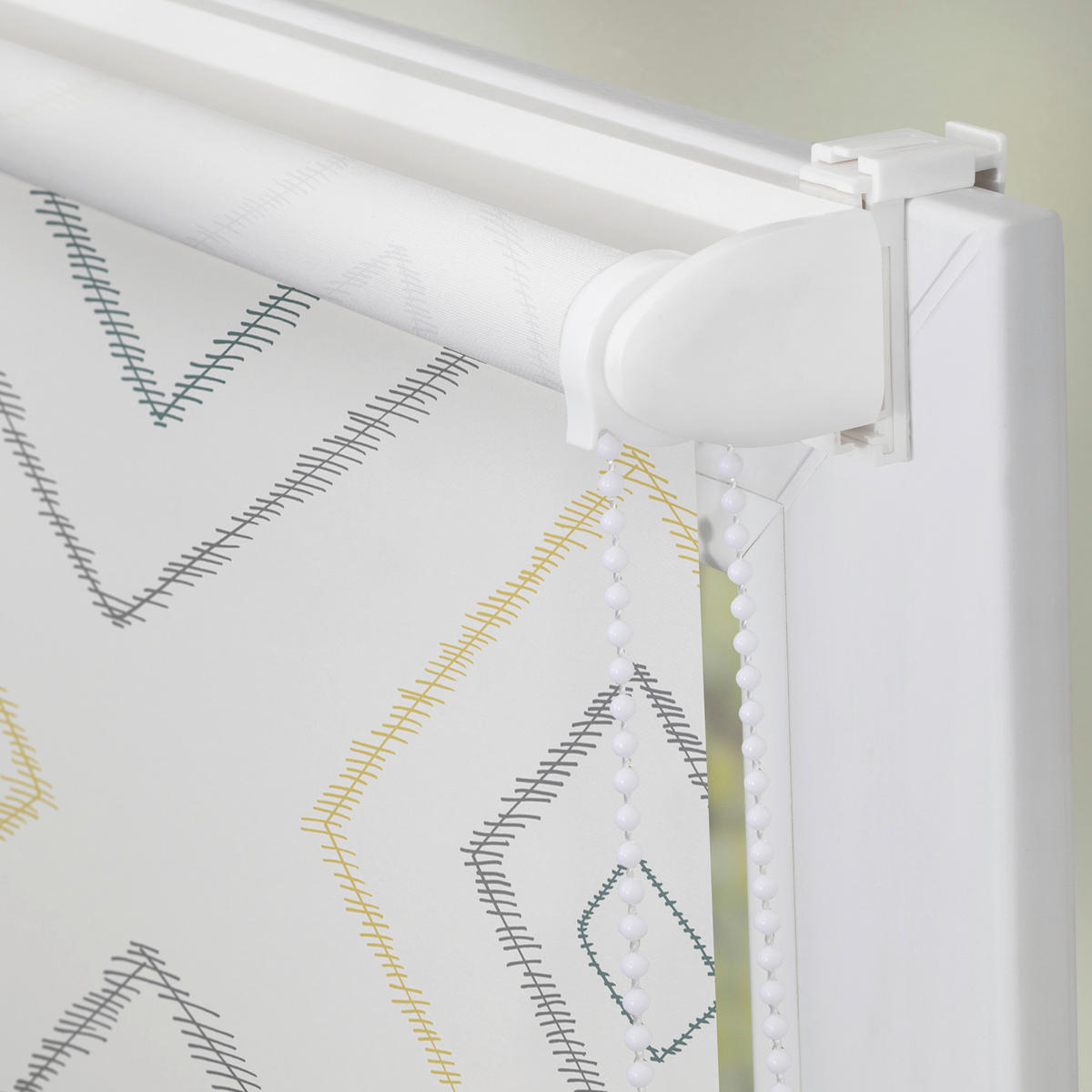 Rollo Stripy Boho Drop beige B/L: ca. 100x150 cm Stripy Boho Drop - beige (100,00/150,00cm) - LICHTBLICK