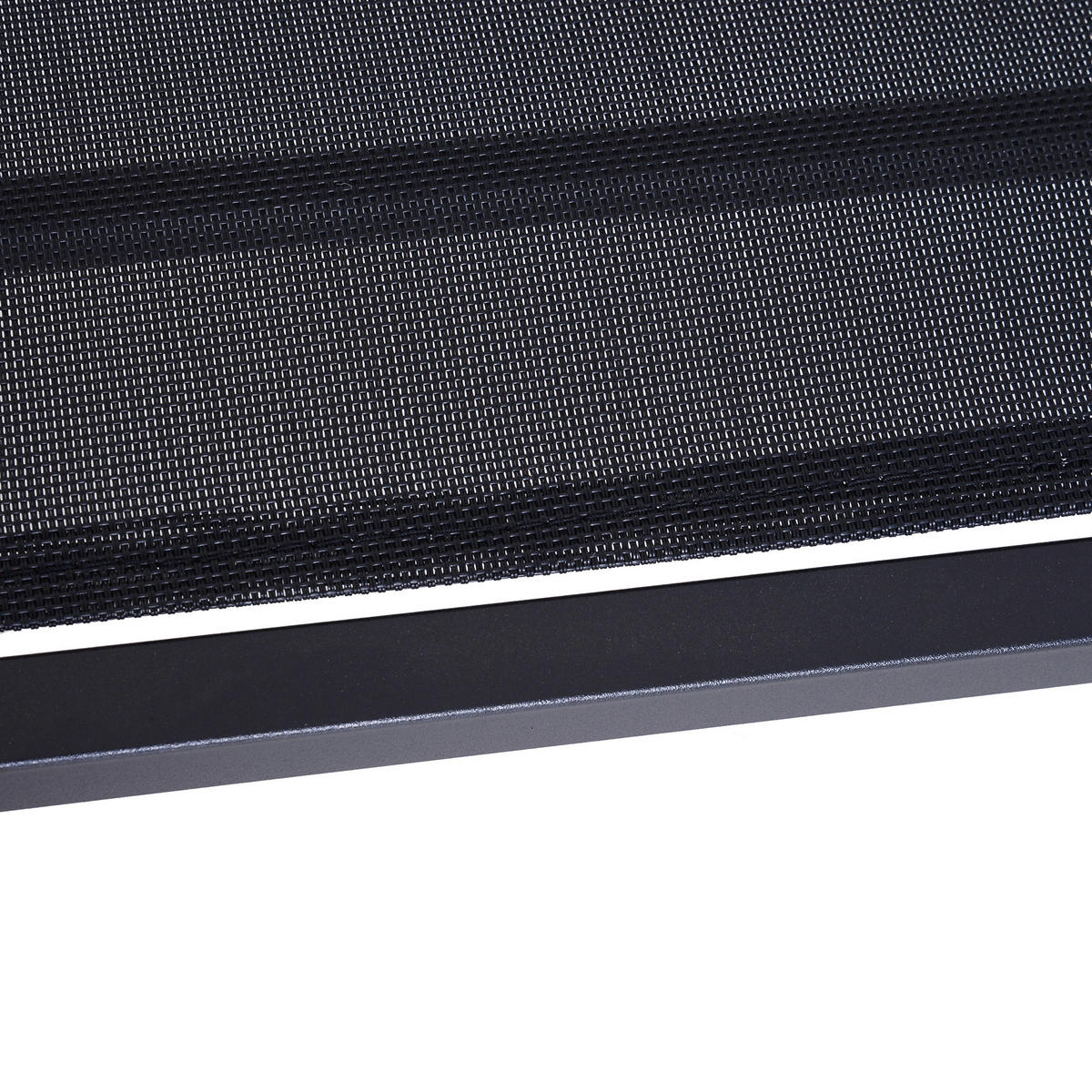 HOMCOM Schaukelbank schwarz Stahl B/H/L: ca. 123x88x80 cm Schaukelbank - schwarz (80,00/123,00/88,00cm) - HOMCOM