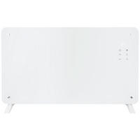 Glasradiator weiß Metall Kunststoff B/H/L: ca. 20x47x76,5 cm ca. 2000 W Glasradiator GR-133080.1 - weiß (76,50/20,00/47,00cm)