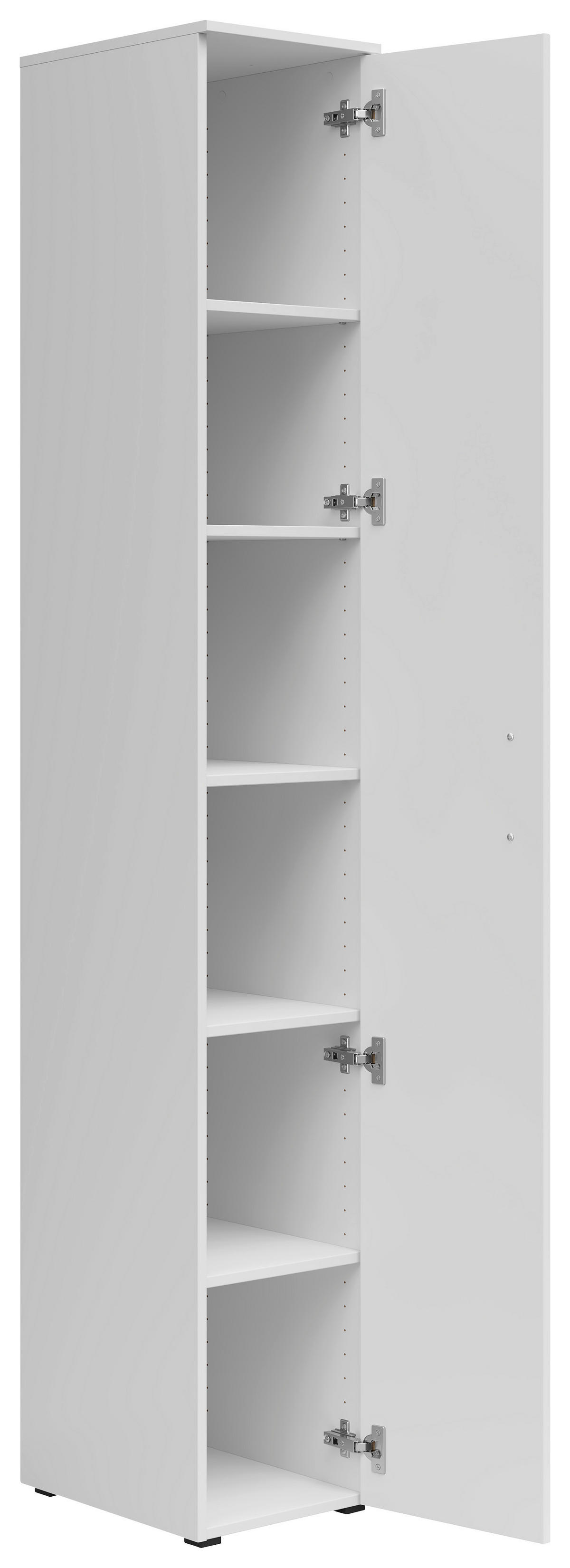 Schrank Multi-Stauraum Typ 8 weiß B/H/T: ca. 30x195x40 cm Multi-Stauraum Typ 8 - weiß (30,00/195,00/40,00cm)