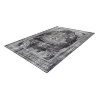 360Living Teppich Vintage hellgrau B/L: ca. 140x200 cm Vintage - hellgrau (140,00/200,00cm) - 360Living
