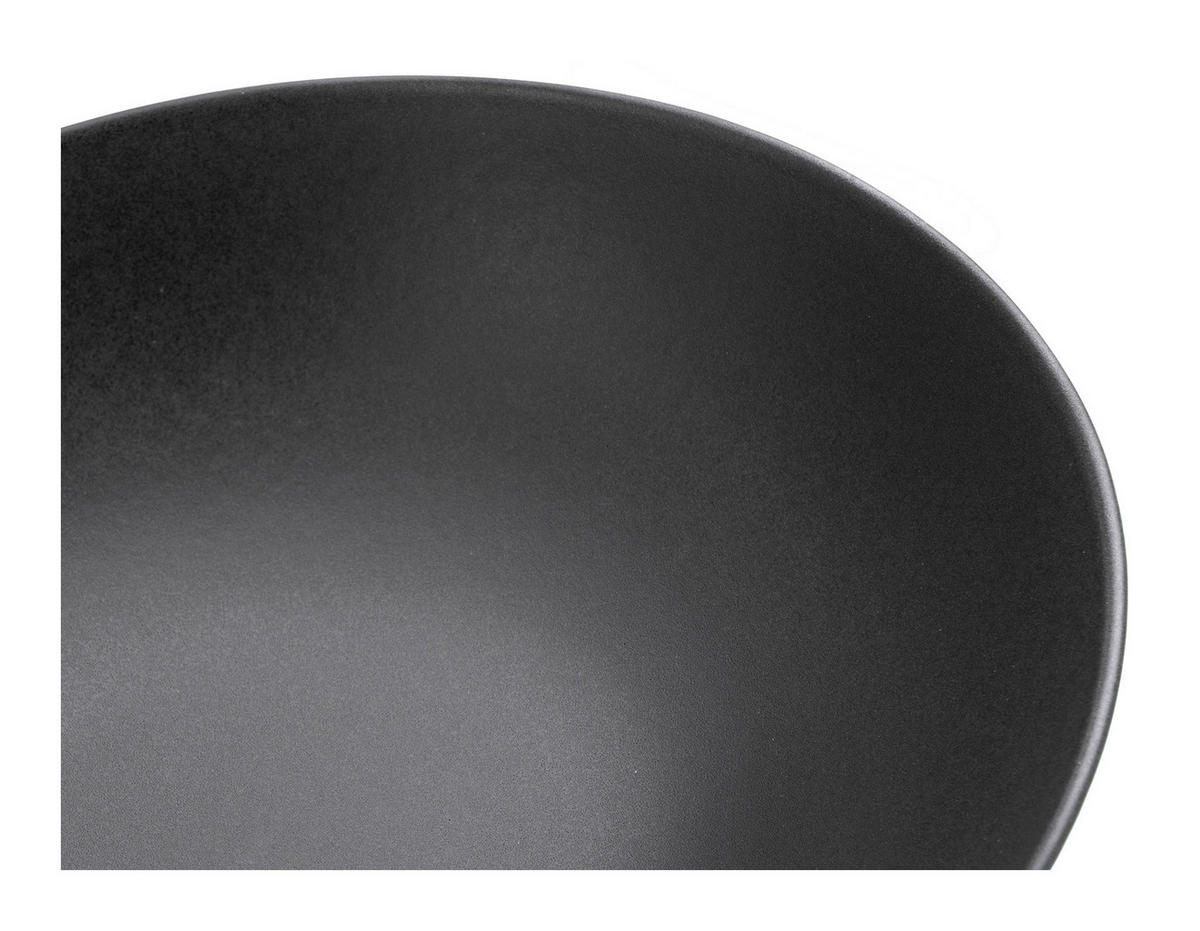 CreaTable Kombiservice Soft Touch mattschwarz Steinzeug 16 tlg. Soft Touch - mattschwarz - CreaTable
