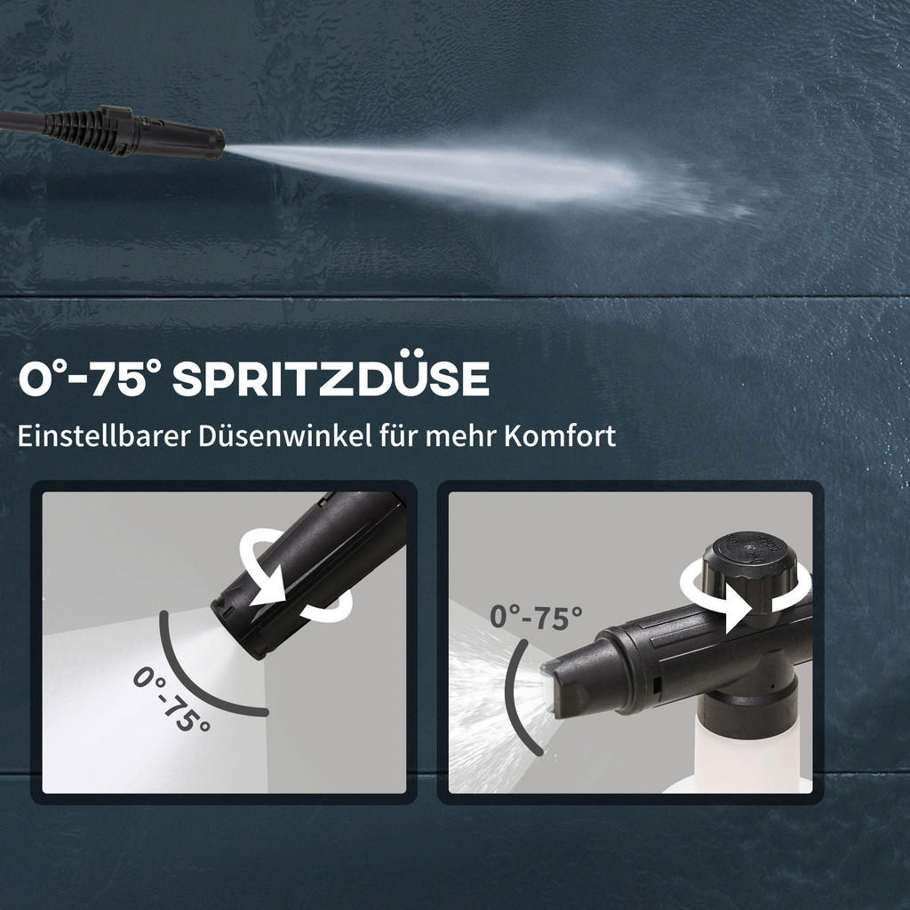 DURHAND Hochdruckreiniger mit Zubehör... DURHAND Hochdruckreiniger mit Zubehör...