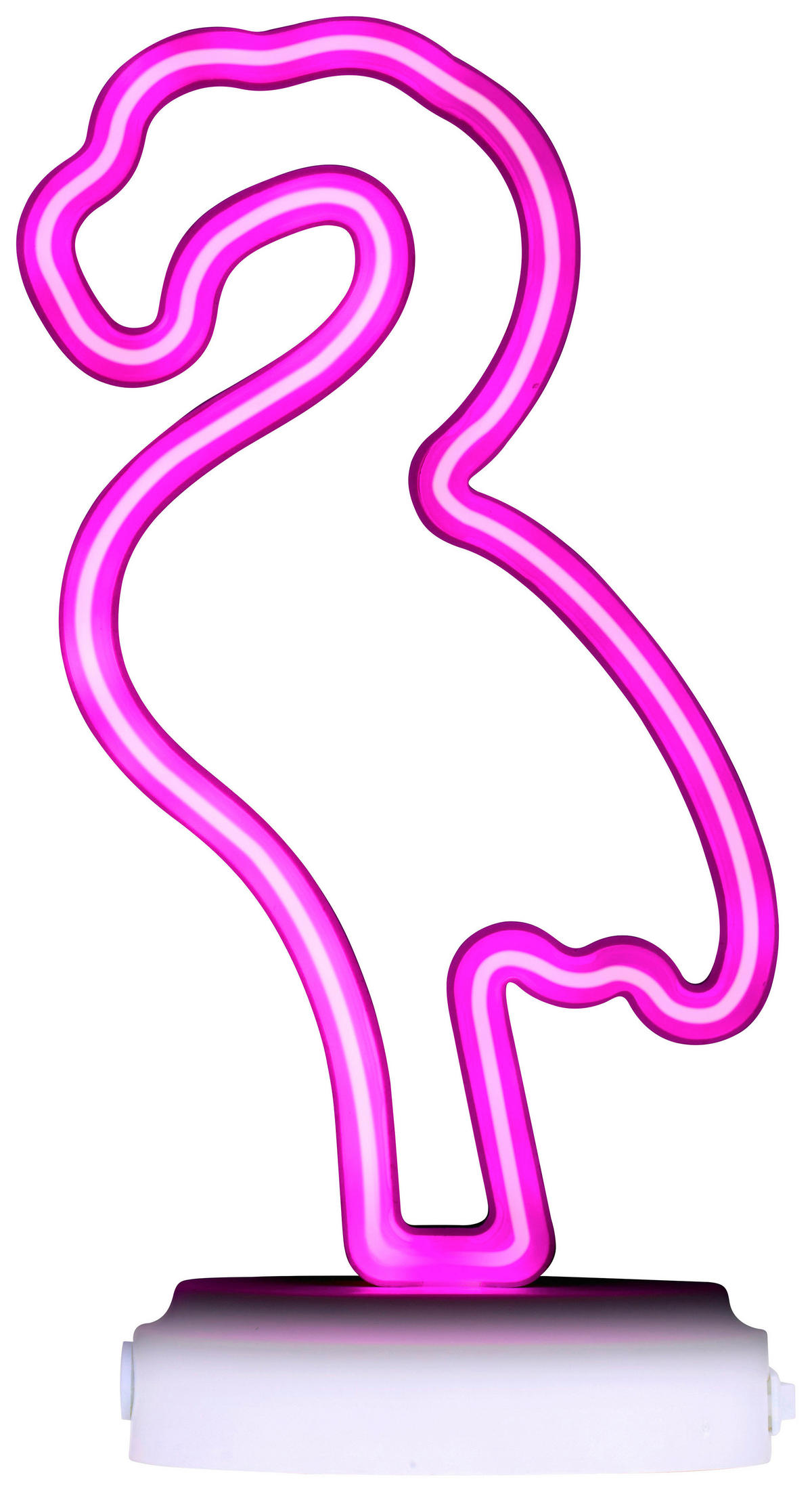 Grundig Neon-Leuchte B/H/L: ca. 11,5x5,6x25,5 cm Neon-Leuchte_Flamingo - (25,50/11,50/5,60cm) - Grundig