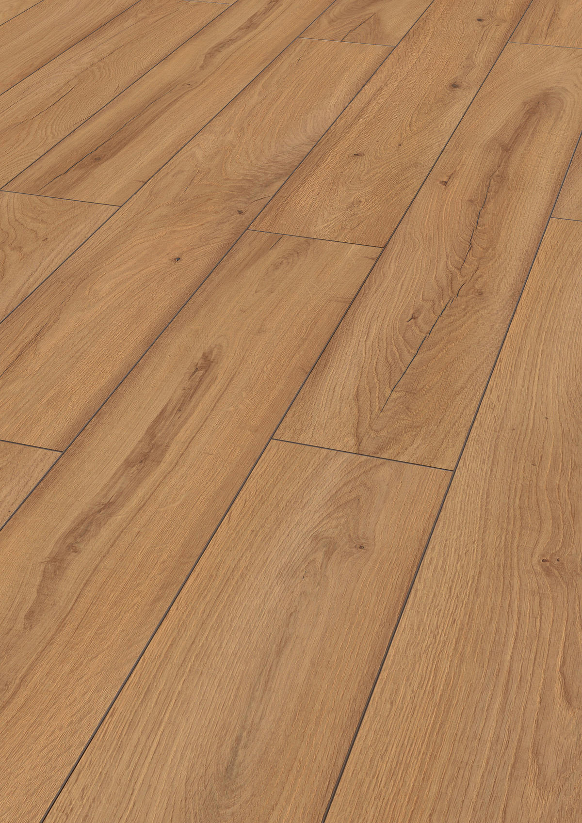 Kronotex Laminatboden Exquisit ca. 2,131 m² im Paket  B/L: ca. 19,3x138 cm pro Paket Exquisit ca. 2,131 m² im Paket - natur (19,30/138,00cm) - Kronotex