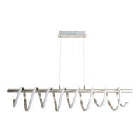 Näve Leuchten Pendelleuchte 7087750 nickel matt Metall B/H/T: ca. 20x150x100 cm null 1 Brennstellen Belleza - nickel matt (20,00/150,00/100,00cm) - Näve Leuchten