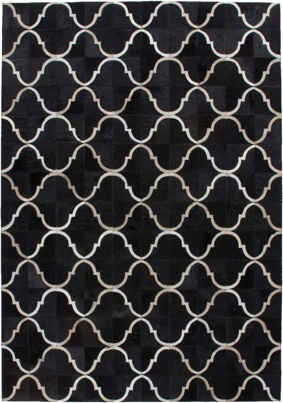 Kayoom Flachflorteppich Lavish 310 schwarz B/H/L: ca. 120x0,8x170 cm Lavish 310 - schwarz (170,00/120,00/0,80cm) - Kayoom