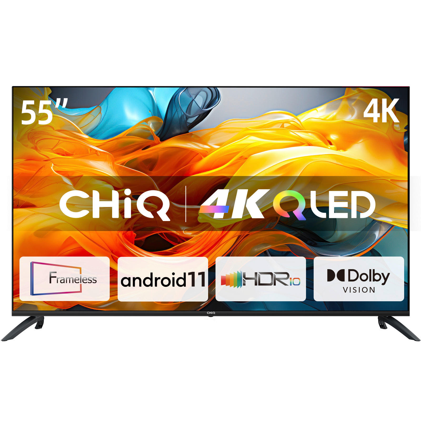 CHiQ Q-LED-TV 55 Zoll Diagonale ca. 139 cm