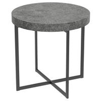 Beistelltisch Celina Beton Optik schwarz B/H/T: ca. 50x50x50 cm Celina - Beton/schwarz (50,00/50,00/50,00cm)