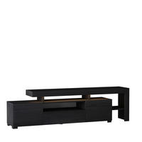 TV-Lowboard 9055 schwarz B/H/T: ca. 192x53x37 cm 9055 - schwarz (192,00/53,00/37,00cm) - moebel17