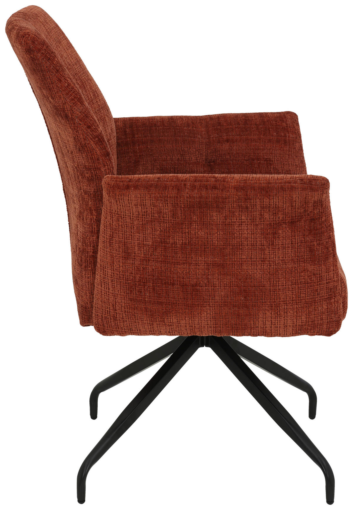 Armlehnstuhl Viktoria, 4er-Set Copper Microfaser Webstoff B/H/T: ca. 71x93x68 cm Viktoria, 4er-Set - Copper (71,00/93,00/68,00cm) - Hela