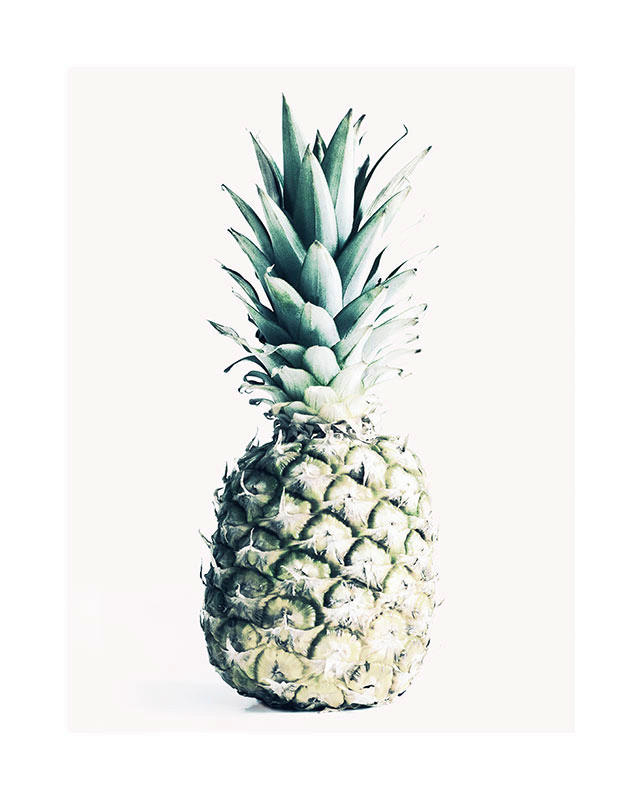 Komar Poster Pineapple Pflanzen B/L: ca. 40x50 cm