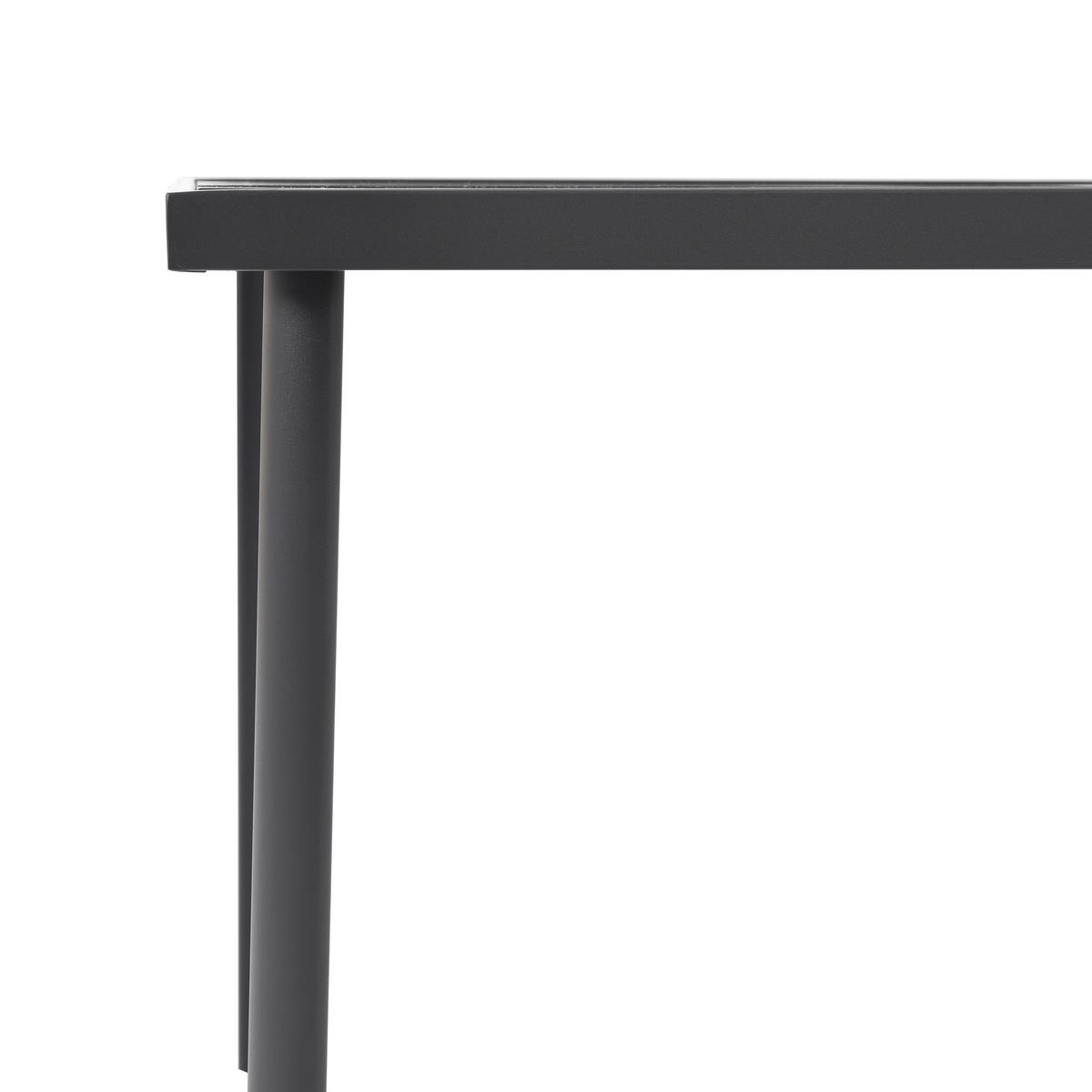 POCOline Gartensitzgruppe Patioset_5tlg. - schwarz/anthrazit - POCOline