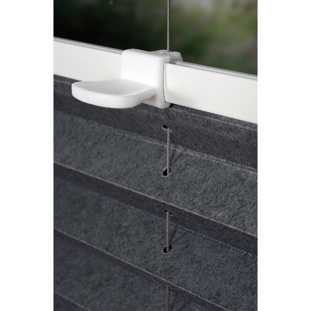 Thumbnail - Klemmplissee hellgrau B/L: ca. 50x130 cm