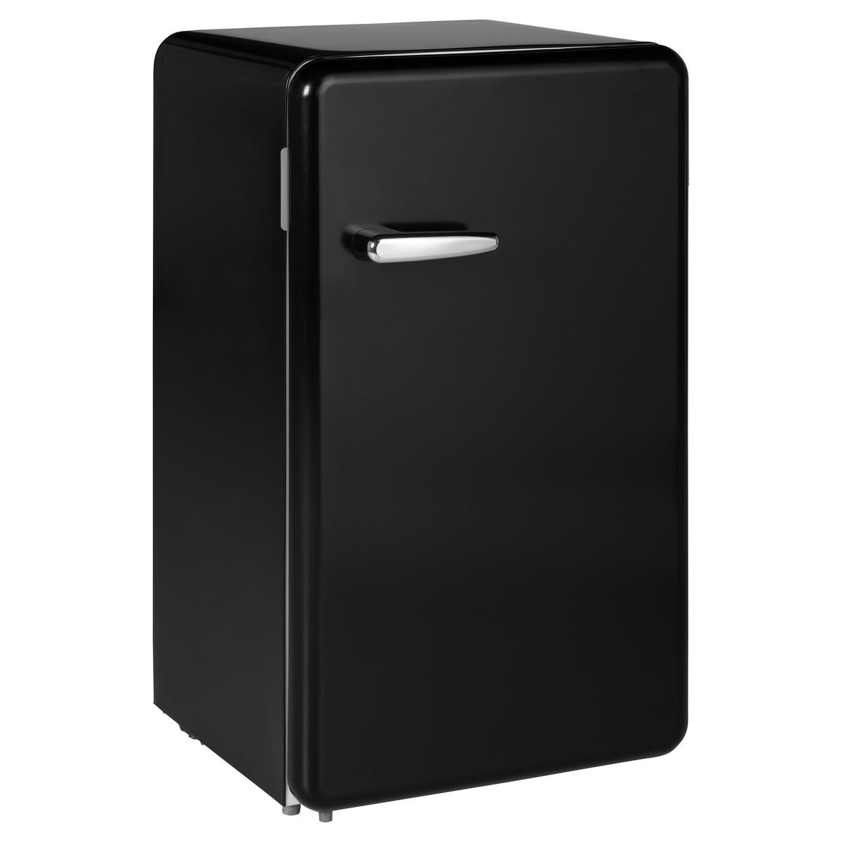 POCOline Stand-Kühlschrank KS84-93ESG schwarz B/H/T: ca. 49x84x46 cm Stand-Kühlschrank KS 84-93 ESG - schwarz (49,00/84,00/46,00cm) - POCOline