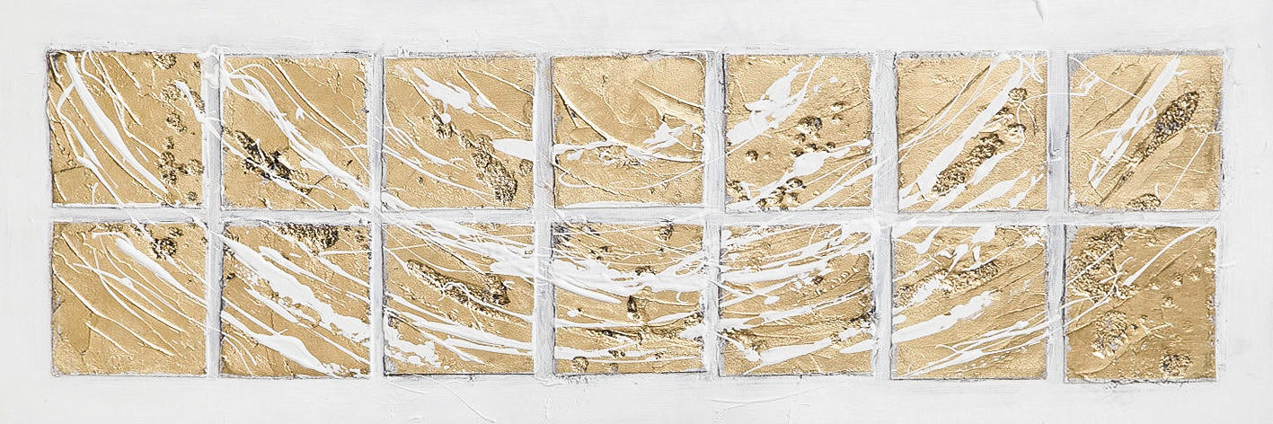Bönninghoff Ölgemälde Abstrakt B/H/L: ca. 120x2x40 cm Ölgemälde_handgefertigt - (40,00/120,00/2,00cm) - Bönninghoff