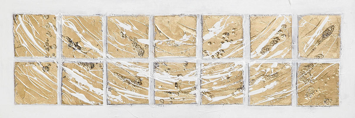 Bönninghoff Ölgemälde Abstrakt B/H/L: ca. 120x2x40 cm Ölgemälde_handgefertigt - (40,00/120,00/2,00cm) - Bönninghoff