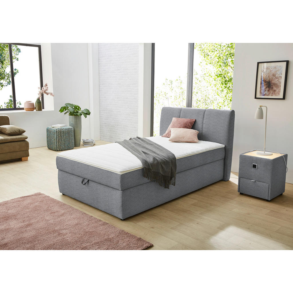 Thumbnail - Polsterbett grau