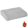 Flanelldecke Flanelldecke 140x200 silber - silber (140,00/200,00cm) - POCOline