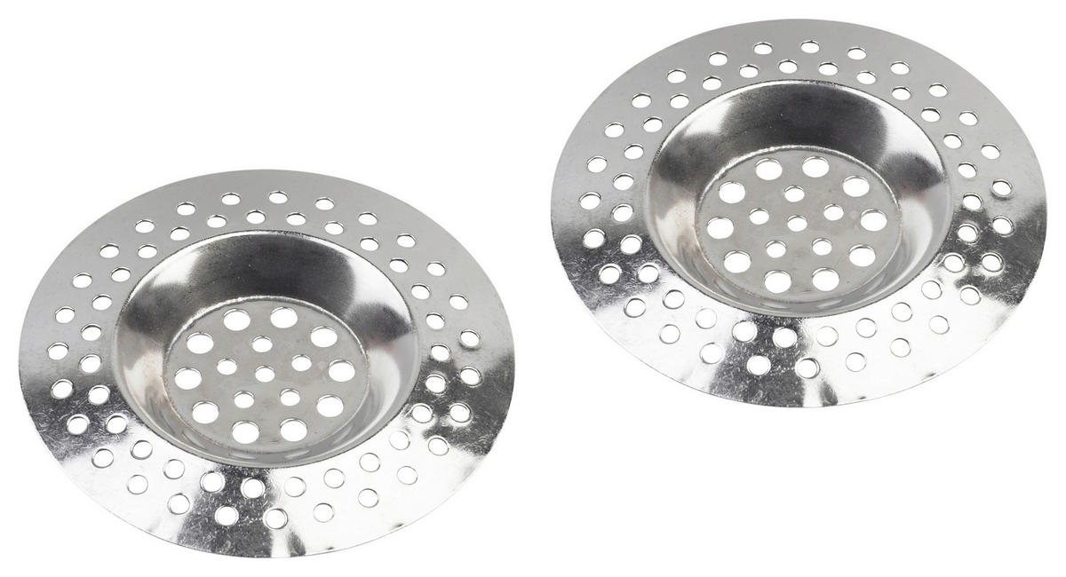 Meister Abflusssieb D: ca. 7 cm 2 tlg. Abflusssiebe_2erPack - (7,00cm) - Meister