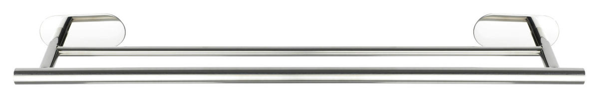 Badetuchstange Metall B/H/L: ca. 4,5x12x60 cm Dopp.-Badetuchstange_Duo_Orea_Shine - (60,00/4,50/12,00cm) - Turbo-Loc